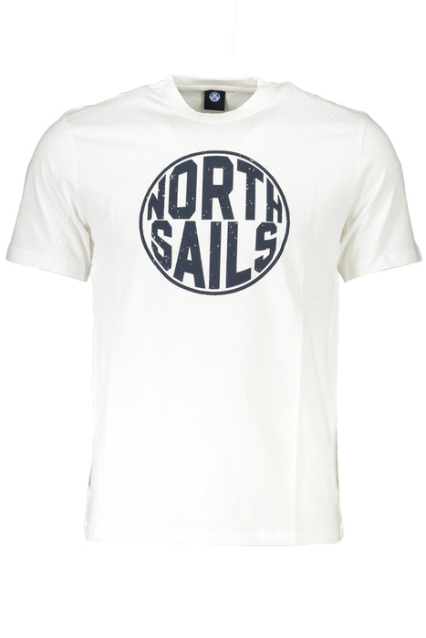 North Sails Mens Short Sleeved T-Shirt White