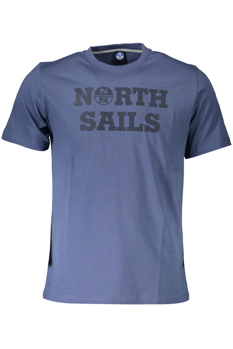 North Sails Mens Short Sleeve T-Shirt Blue