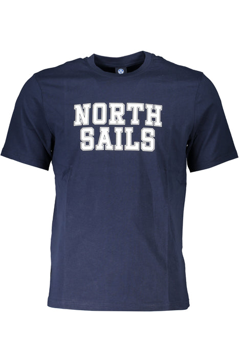 North Sails Mens Short Sleeved T-Shirt Blue