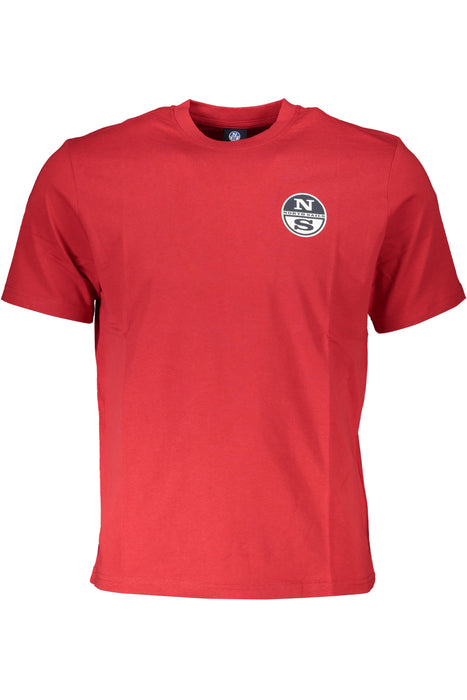 North Sails Mens Short Sleeve T-Shirt Red