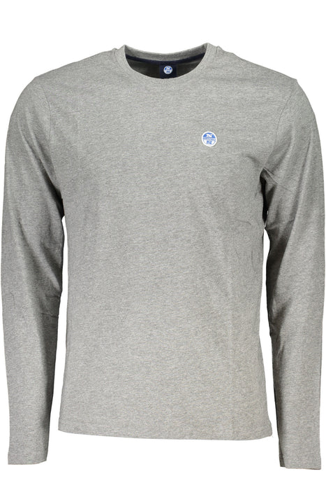 North Sails Mens Long Sleeve T-Shirt Gray