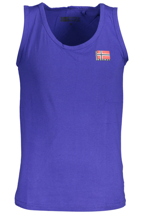 Norway 1963 Mens Tank Top Blue