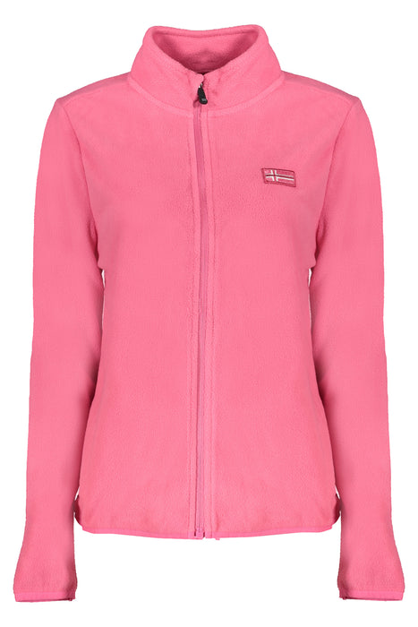 Norway 1963 Womens Pink Zip-Up Sweatshirt