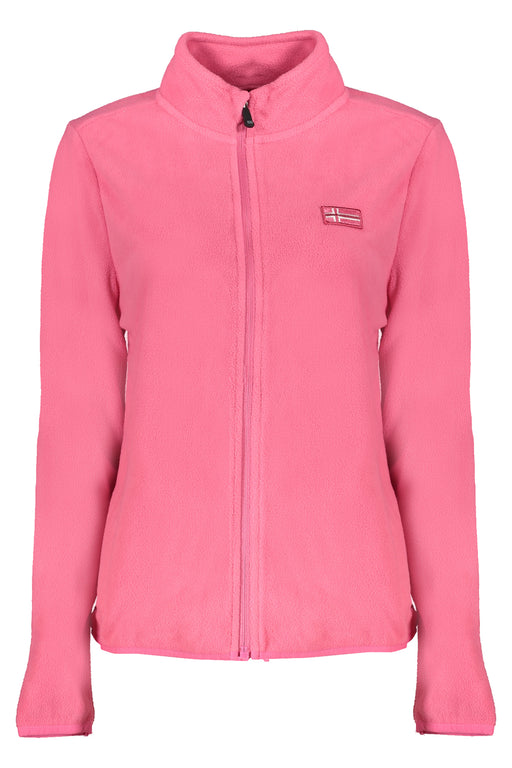 Norway 1963 Womens Pink Zip-Up Sweatshirt