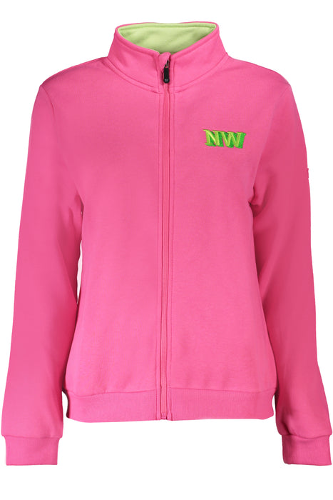 Norway 1963 Womens Pink Zip-Up Sweatshirt