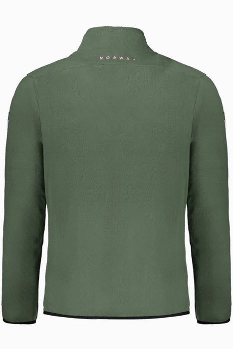 Norway 1963 Mens Zip-Up Sweatshirt Green