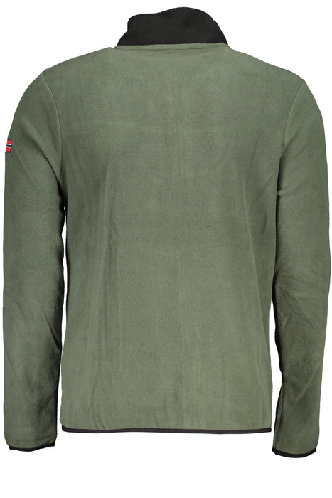 Norway 1963 Mens Green Zip Sweatshirt