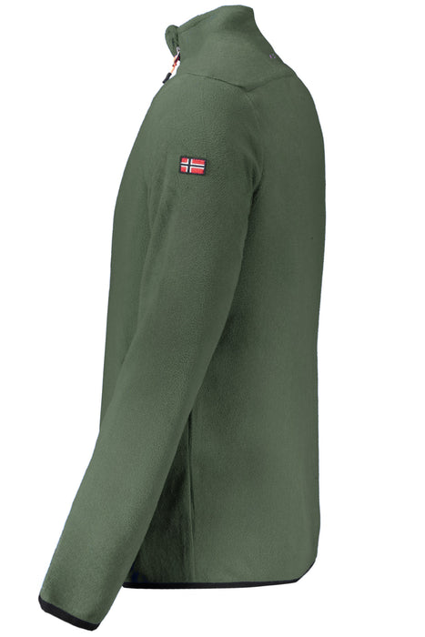 Norway 1963 Mens Zip-Up Sweatshirt Green