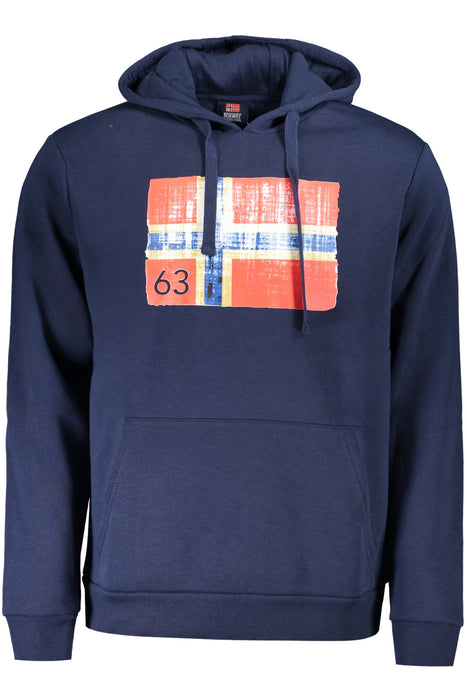 Norway 1963 Mens Blue Zip-Up Sweatshirt