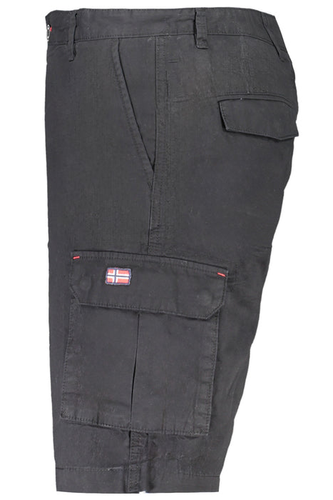 Norway 1963 Black Mens Bermuda Pants