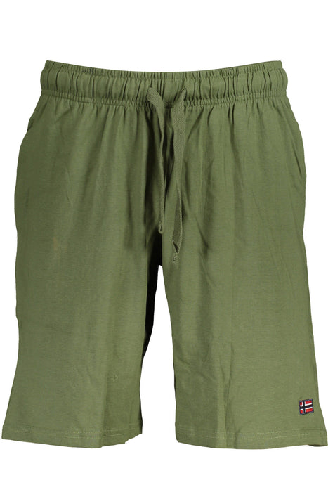 Norway 1963 Green Mens Bermuda Pants