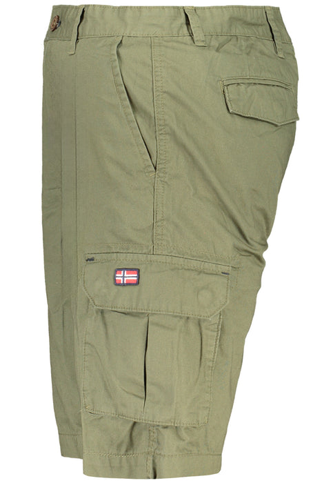 Norway 1963 Green Mens Bermuda Pants