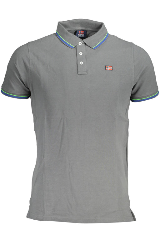 Norway 1963 Mens Short Sleeved Polo Shirt