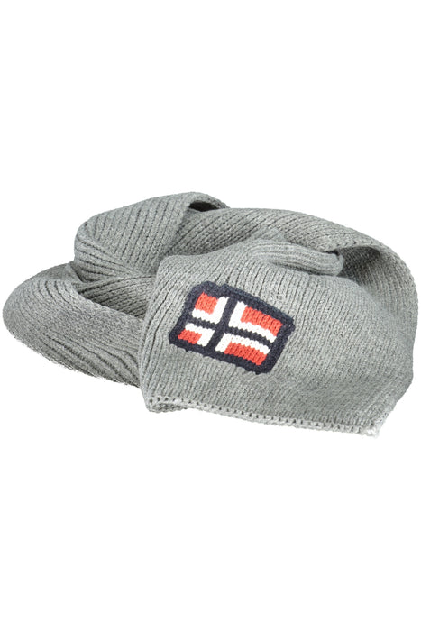 Norway 1963 Mens Gray Scarf