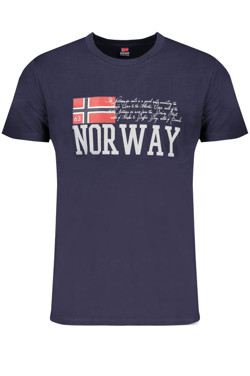 Norway 1963 Mens Short Sleeve T-Shirt Blue