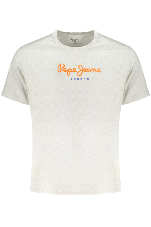 Pepe Jeans Mens Short Sleeved T-Shirt Gray