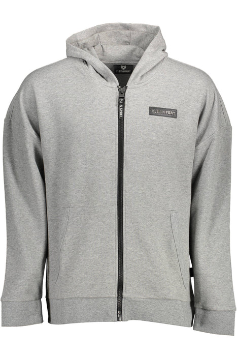 Plein Sport Sweatshirt With Zip Man Gray