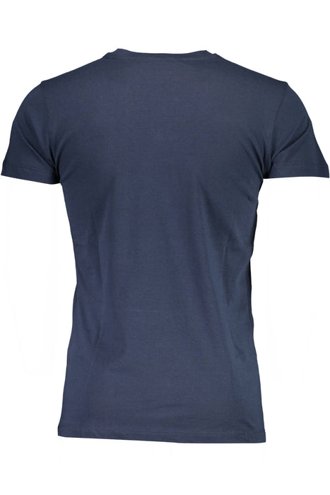 Roberto Cavalli Mens Short Sleeve T-Shirt Blue