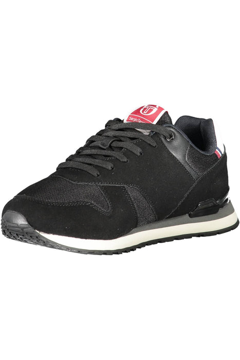 Sergio Tacchini Mens Black Sports Shoes