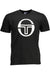 Sergio Tacchini Mens Short Sleeve T-Shirt Black