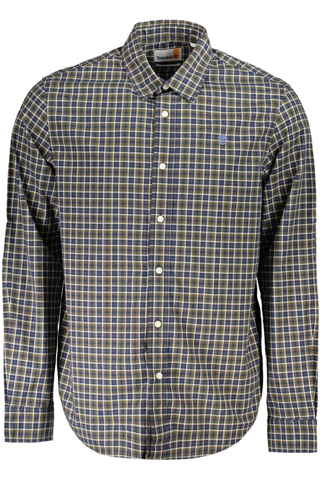 Timberland Long Sleeve Shirt Men Blue