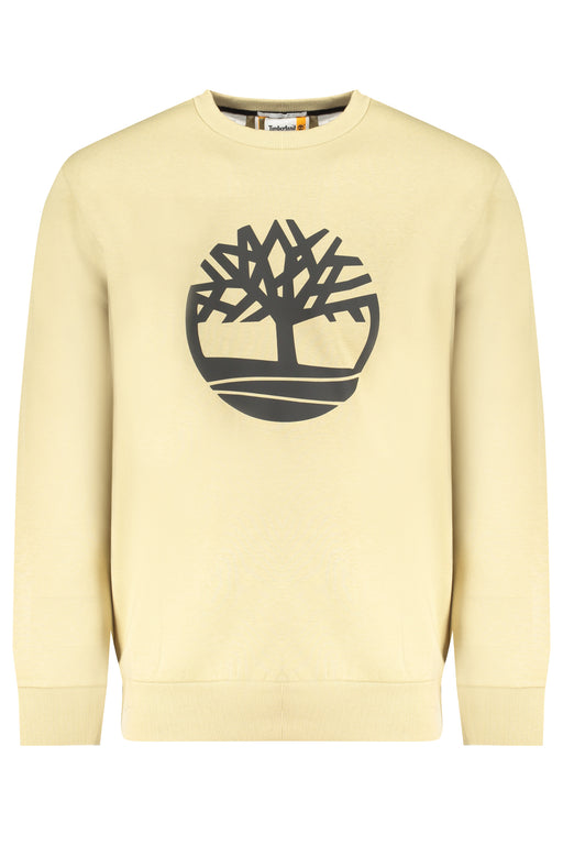 Timberland Mens Zip-Up Sweatshirt Beige