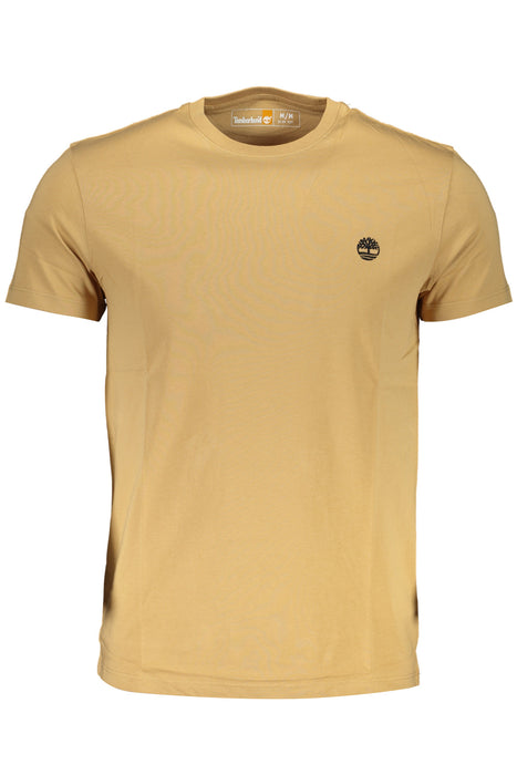 Timberland Mens Short Sleeved T-Shirt Beige