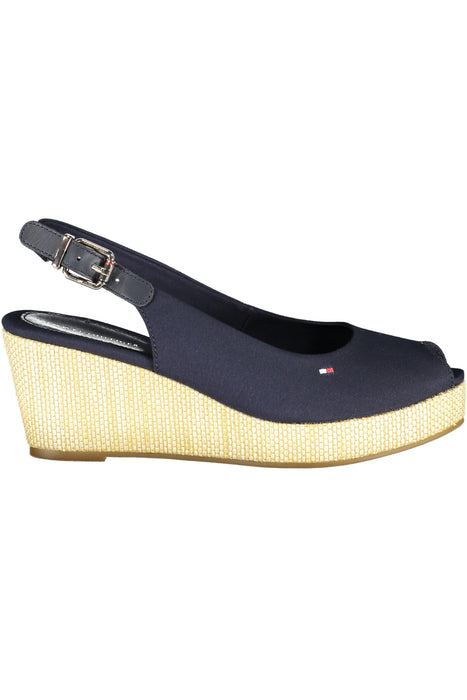 Tommy Hilfiger Womens Blue Sandal Shoes