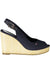 Tommy Hilfiger Womens Blue Sandal Shoe