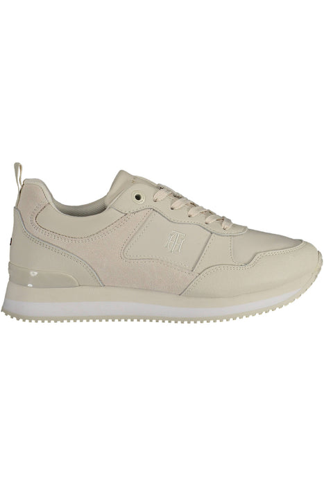 Tommy Hilfiger Womens White Sports Shoes