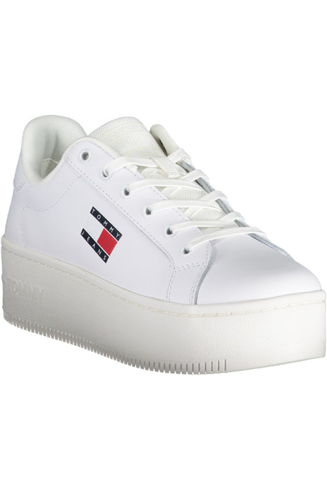 Tommy Hilfiger White Womens Sports Shoes