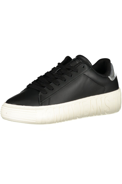 Tommy Hilfiger Black Womens Sports Shoes