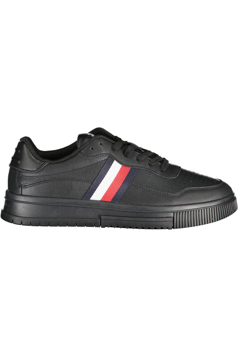 Tommy Hilfiger Black Mens Sports Shoes