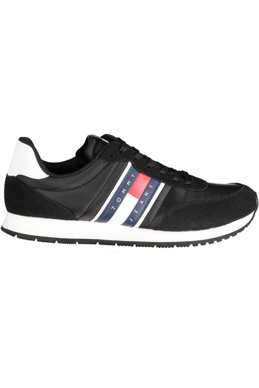 Tommy Hilfiger Black Mens Sports Shoes