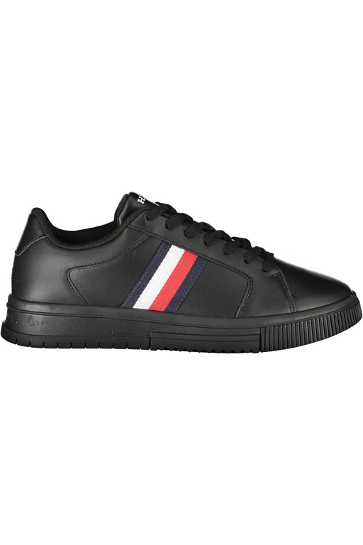 Tommy Hilfiger Black Mens Sports Shoes