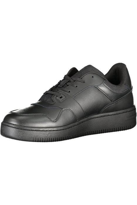 Tommy Hilfiger Black Mens Sports Shoes