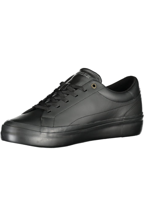 Tommy Hilfiger Black Mens Sports Shoes