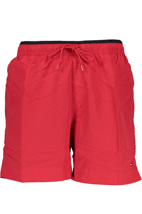 Tommy Hilfiger Swimsuit Side Bottom Man Red