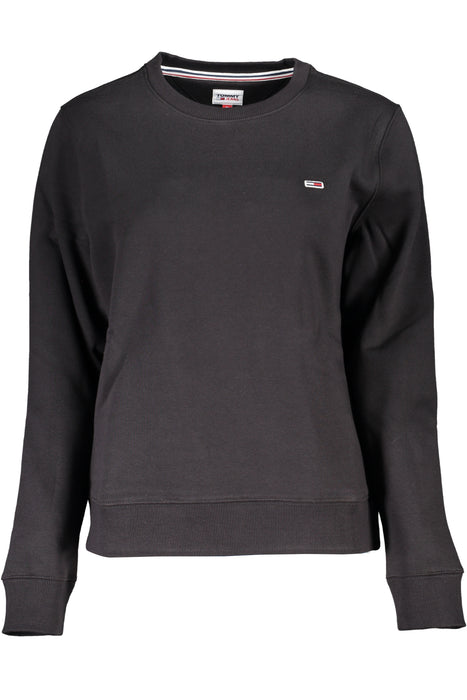 Tommy Hilfiger Womens Zipless Sweatshirt Black