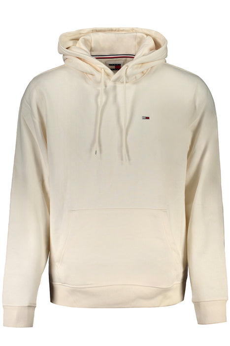 Tommy Hilfiger Mens White Zipless Sweatshirt