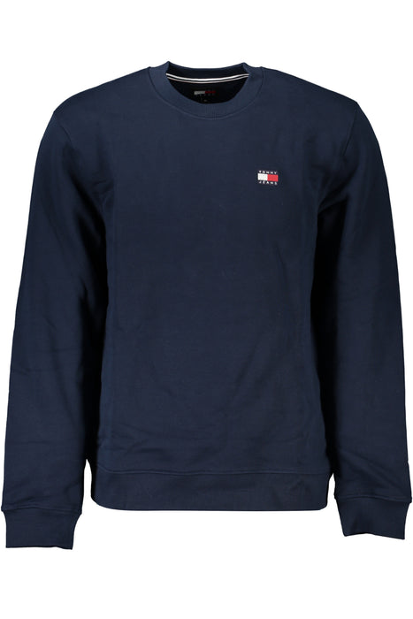 Tommy Hilfiger Mens Blue Zipless Sweatshirt