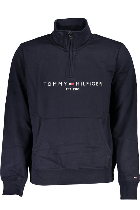 Tommy Hilfiger Mens Blue Zipless Sweatshirt