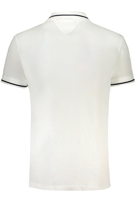 Tommy Hilfiger Mens White Short Sleeved Polo Shirt