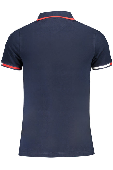 Tommy Hilfiger Mens Short Sleeved Polo Shirt Blue