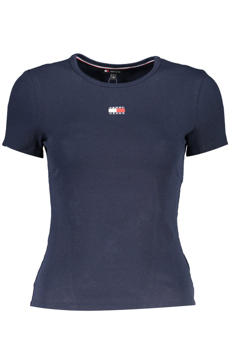 Tommy Hilfiger Womens Short Sleeve T-Shirt Light Blue