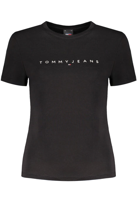 Tommy Hilfiger Womens Short Sleeve T-Shirt Black