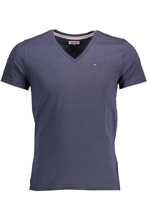 Tommy Hilfiger Mens Short Sleeved T-Shirt Blue