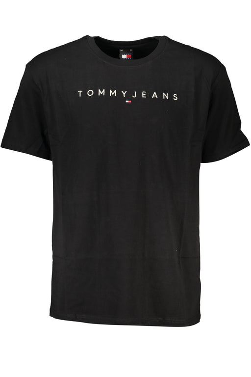 Tommy Hilfiger Mens Short Sleeve T-Shirt Black