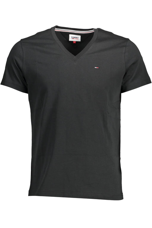 Tommy Hilfiger Mens Short Sleeve T-Shirt Black