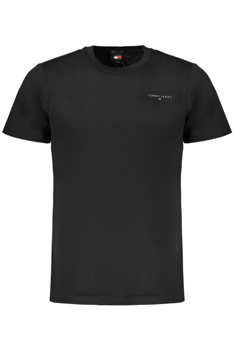 Tommy Hilfiger Mens Short Sleeve T-Shirt Black